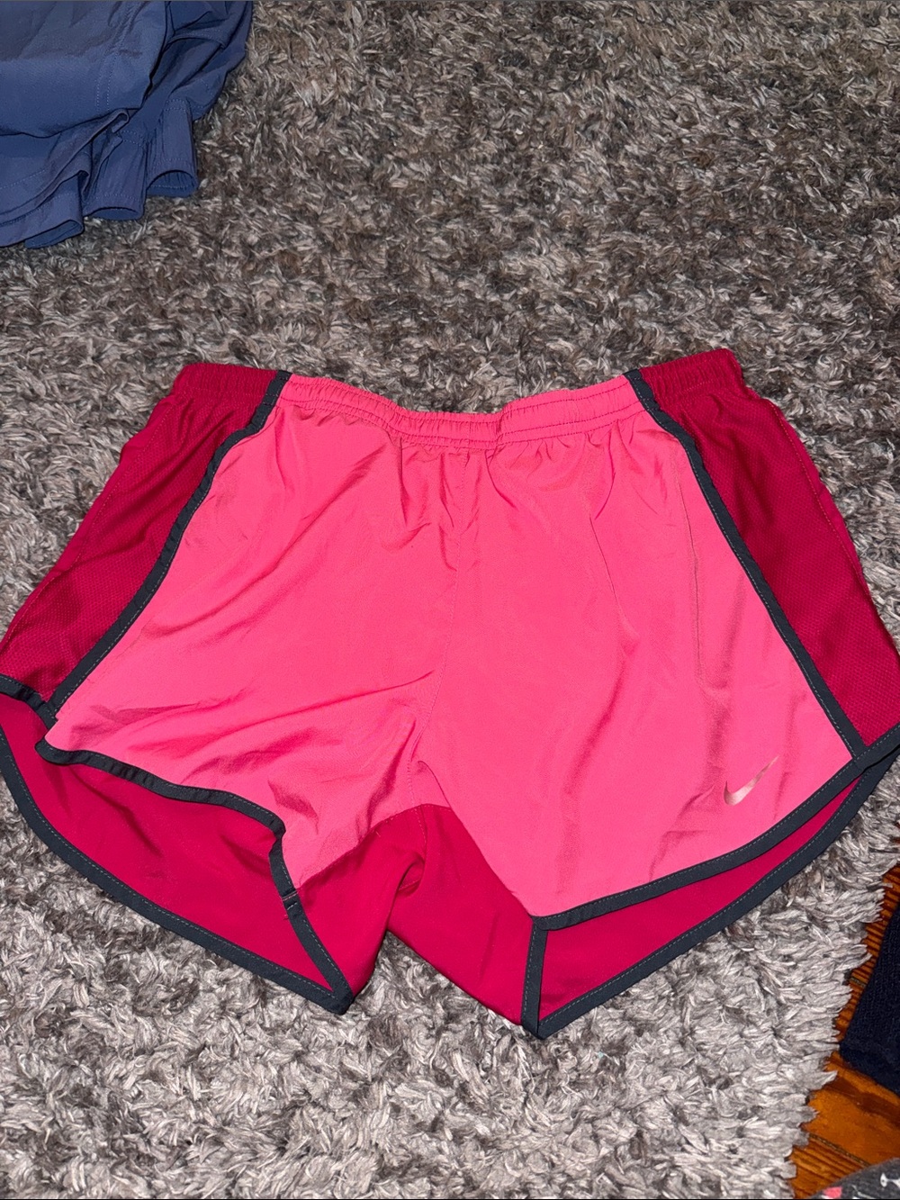 Nike Pink & Dark Pink Athletic Shorts